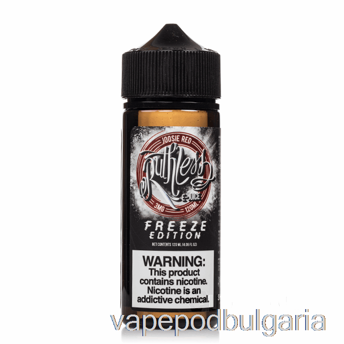 Vape Bulgaria Joosie Red - Freeze Edition - Ruthless Vapor - 120ml 0mg